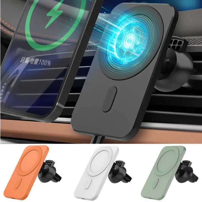 15W Magnetic Car Wireless Charger for iPhone 12 Series