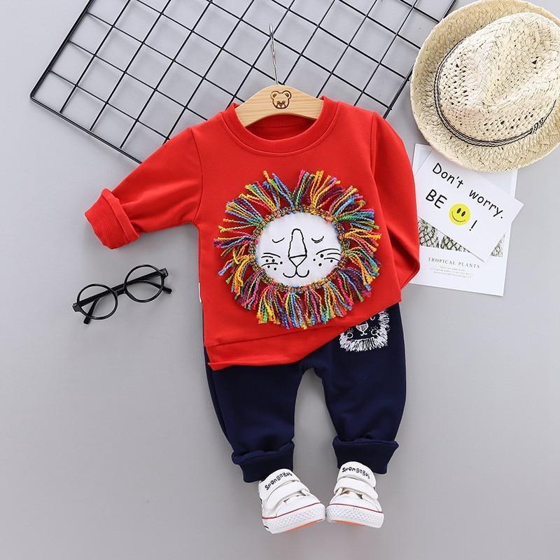 Luxury Baby Boys Camouflage Tracksuit Set - 2 Pieces