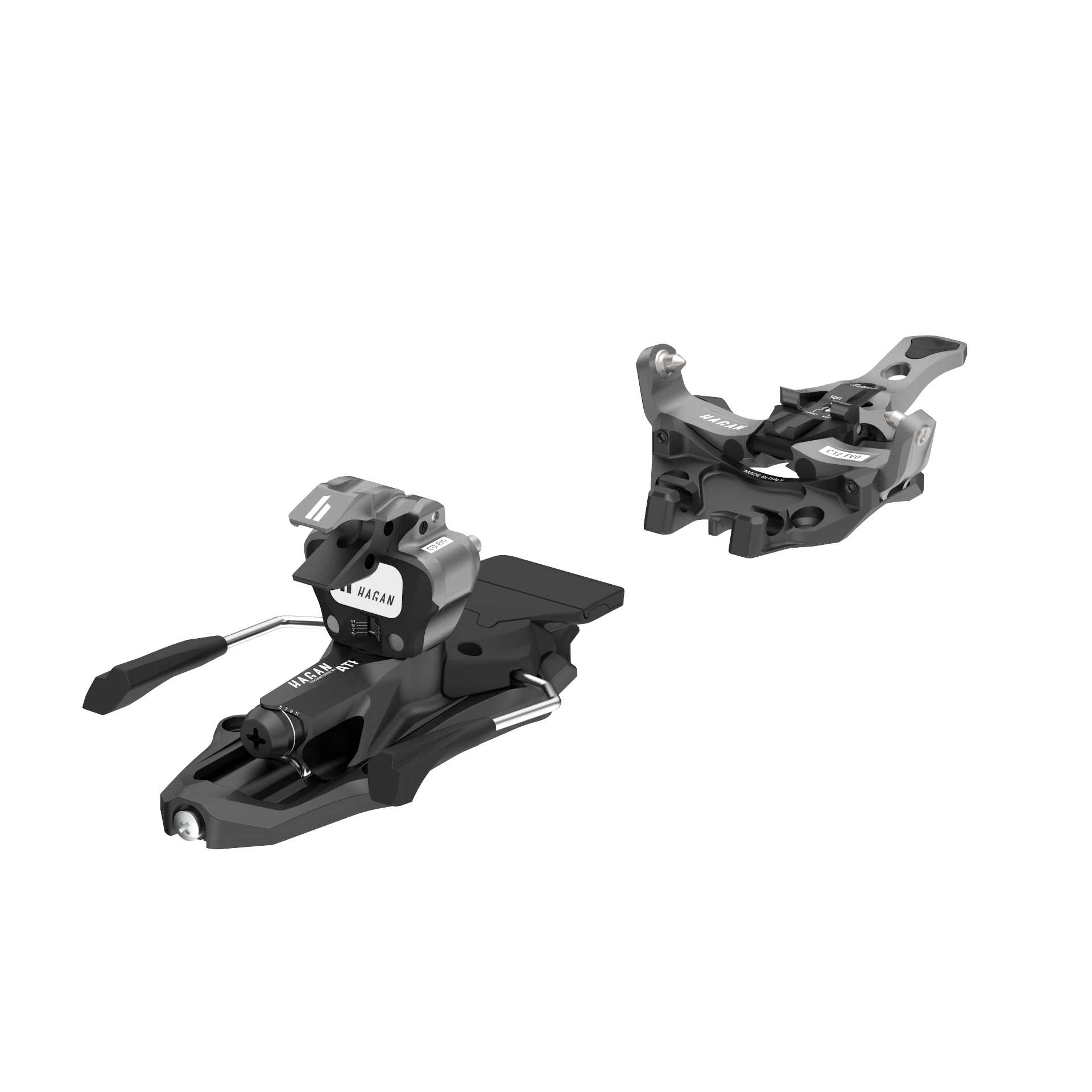 HAGAN Core 12 EVO Ski Bindings - Unmatched Performance - Korvel