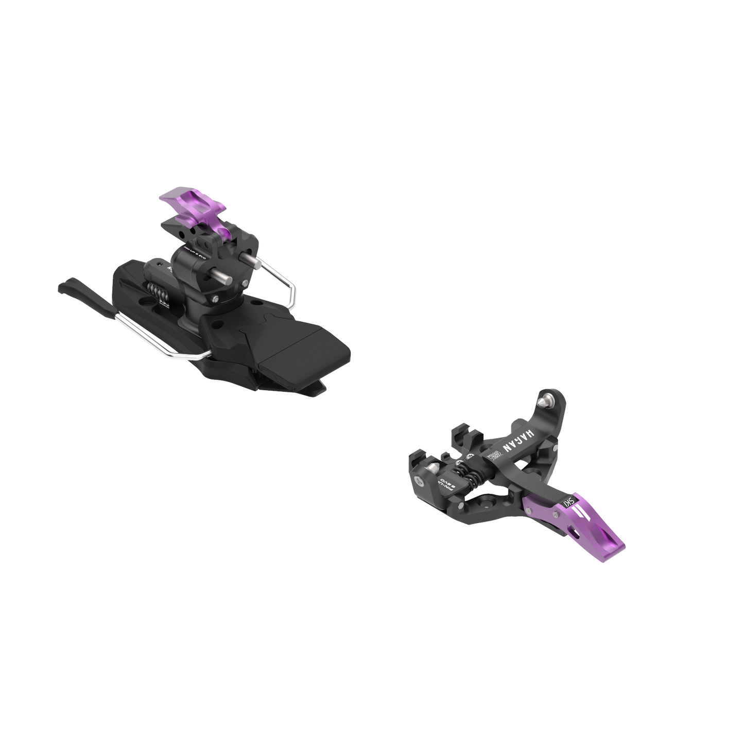 HAGAN Pin Up 8 EVO Ski Bindings - Ultimate Performance for Lighter Skiers - Korvel