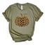 Leopard Pumpkin Graphic T-Shirt - Korvel
