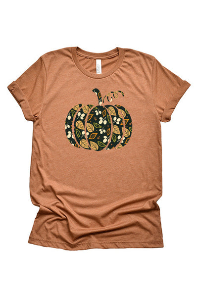 Floral Pumpkin T-Shirt - Korvel