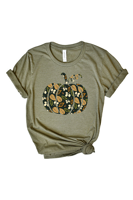 Floral Pumpkin T-Shirt - Korvel