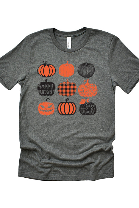 Pumpkins HALL0023 Unisex T-Shirt