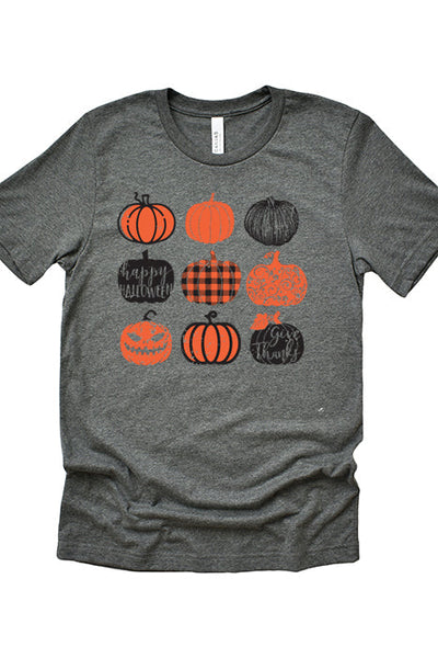 Pumpkins HALL0023 Unisex T-Shirt