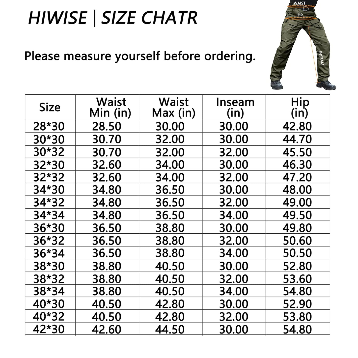Men's Stretch Tactical Cargo Pants - Water Resistant & Lightweight