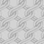 Tissu en coton large arrière en tresse de corde grise tordue cousue par yard
