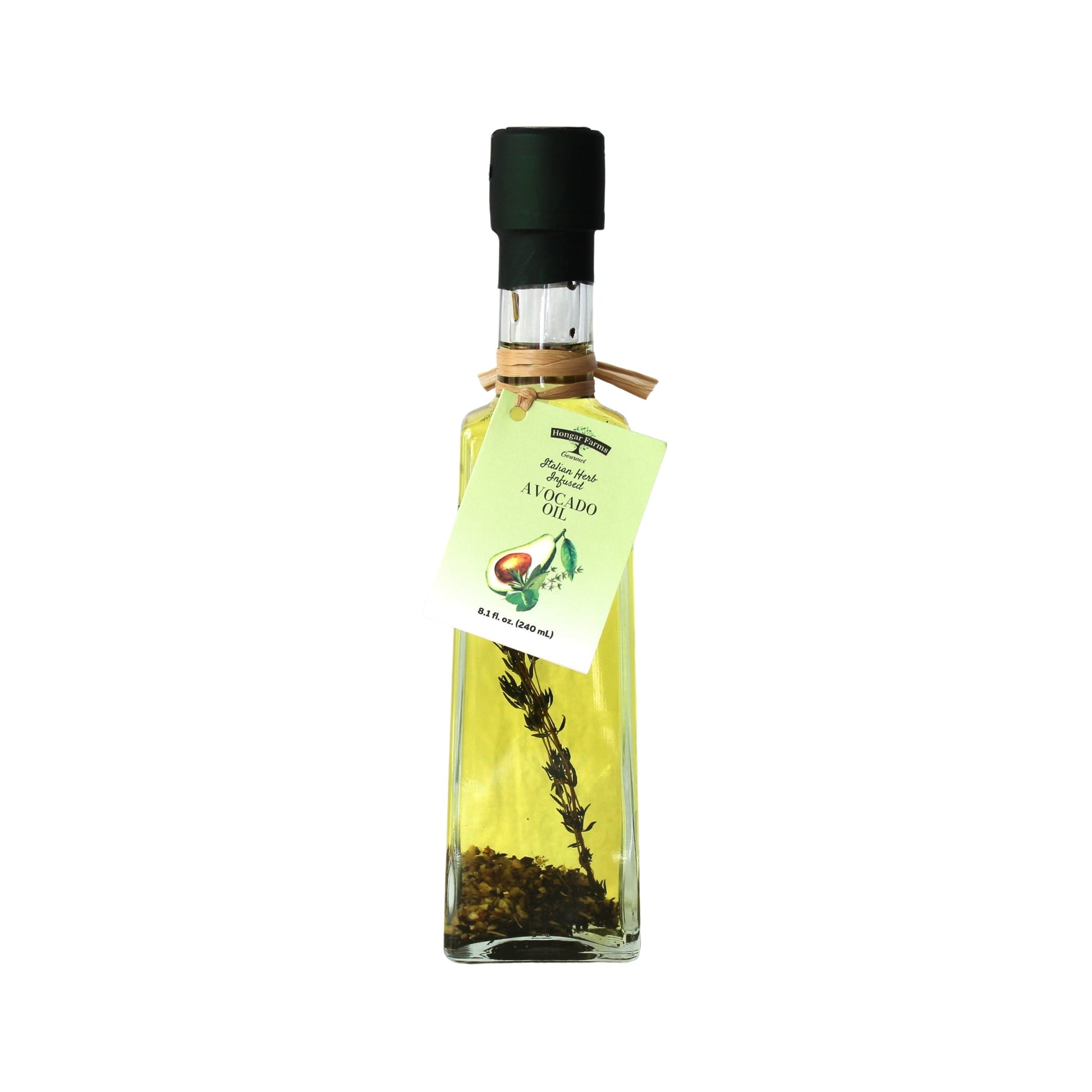 Italian Herb Infused Avocado Oil, Castollata (240mL / 8.1 fl. oz.) - Korvel