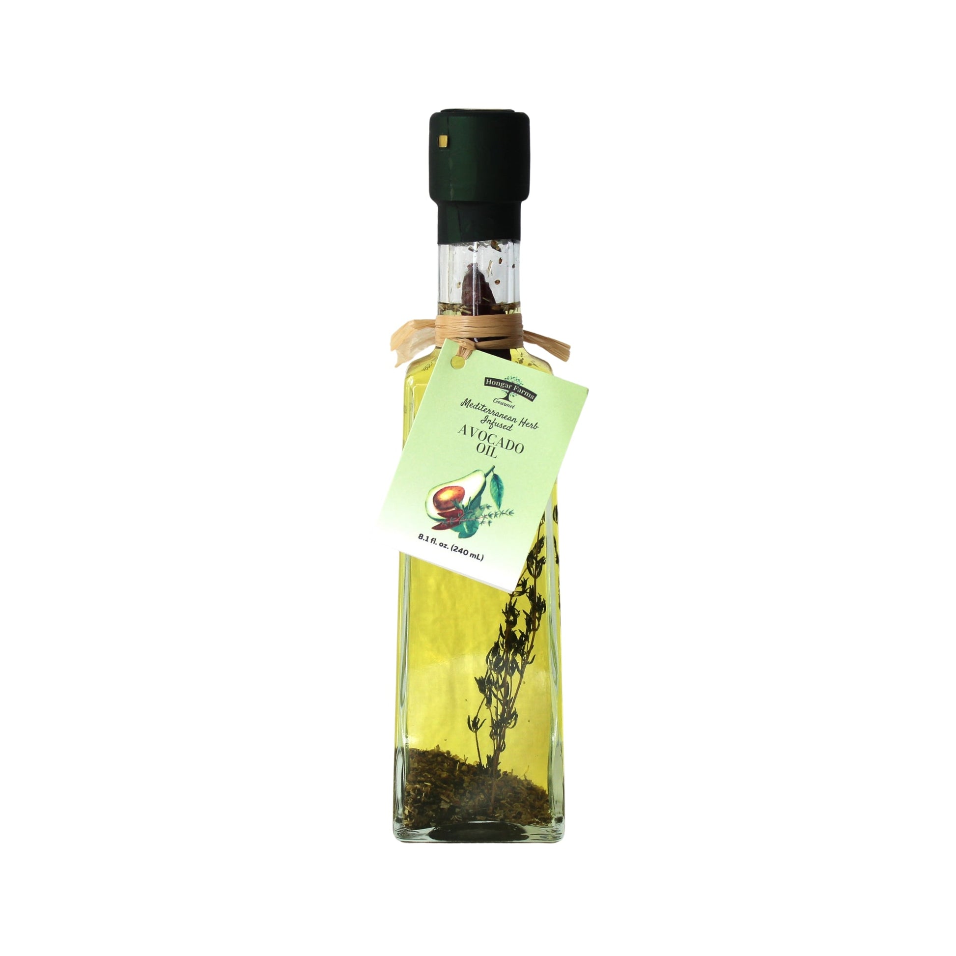 Mediterranean Herb Infused Avocado Oil, Castollata (240mL / 8.1 fl. oz.) - Korvel