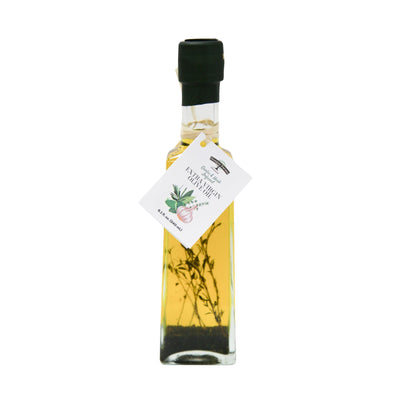 Garlic & Herb Infused Extra Virgin Olive Oil, Castollata (240mL / 8.1 fl. oz.) - Korvel
