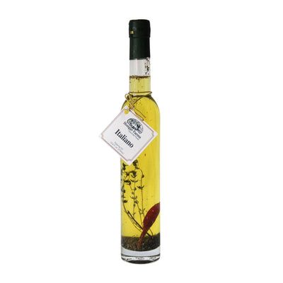 Italiano Infused Extra Virgin Olive Oil Blend, Tall Round (375mL) - Korvel