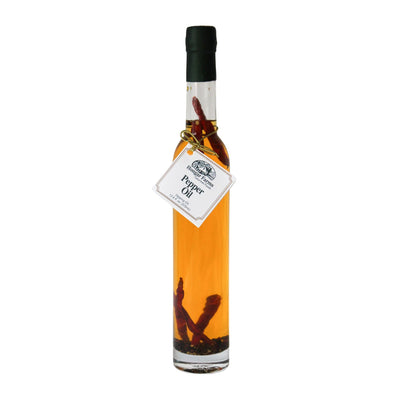 Pepper Infused Extra Virgin Olive Oil Blend, Tall Round (375mL) - Korvel