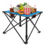 Portable Foldable Camping Table with Cup Holders