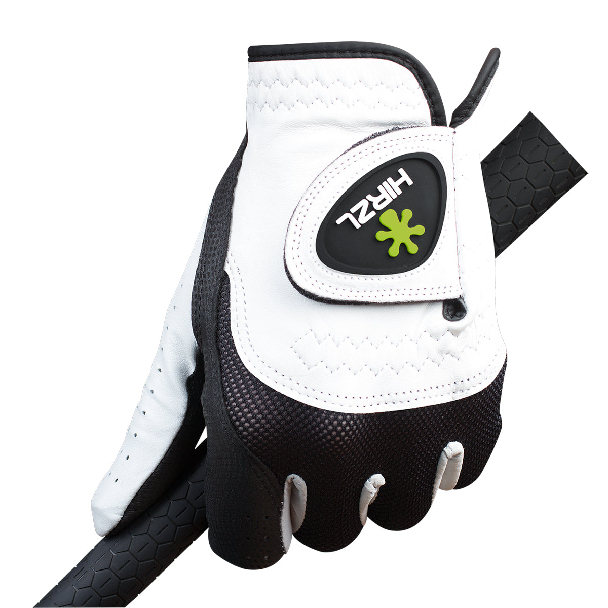 HIRZL Trust Control 2.0 - Golf Gloves - White / Black - Korvel