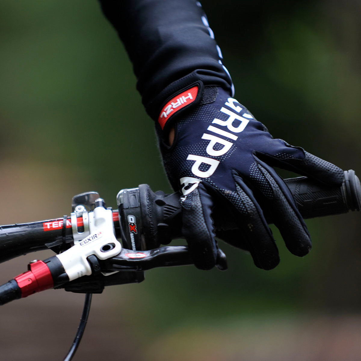 Guantes de bicicleta de cuero HIRZL Tour FF 1.0