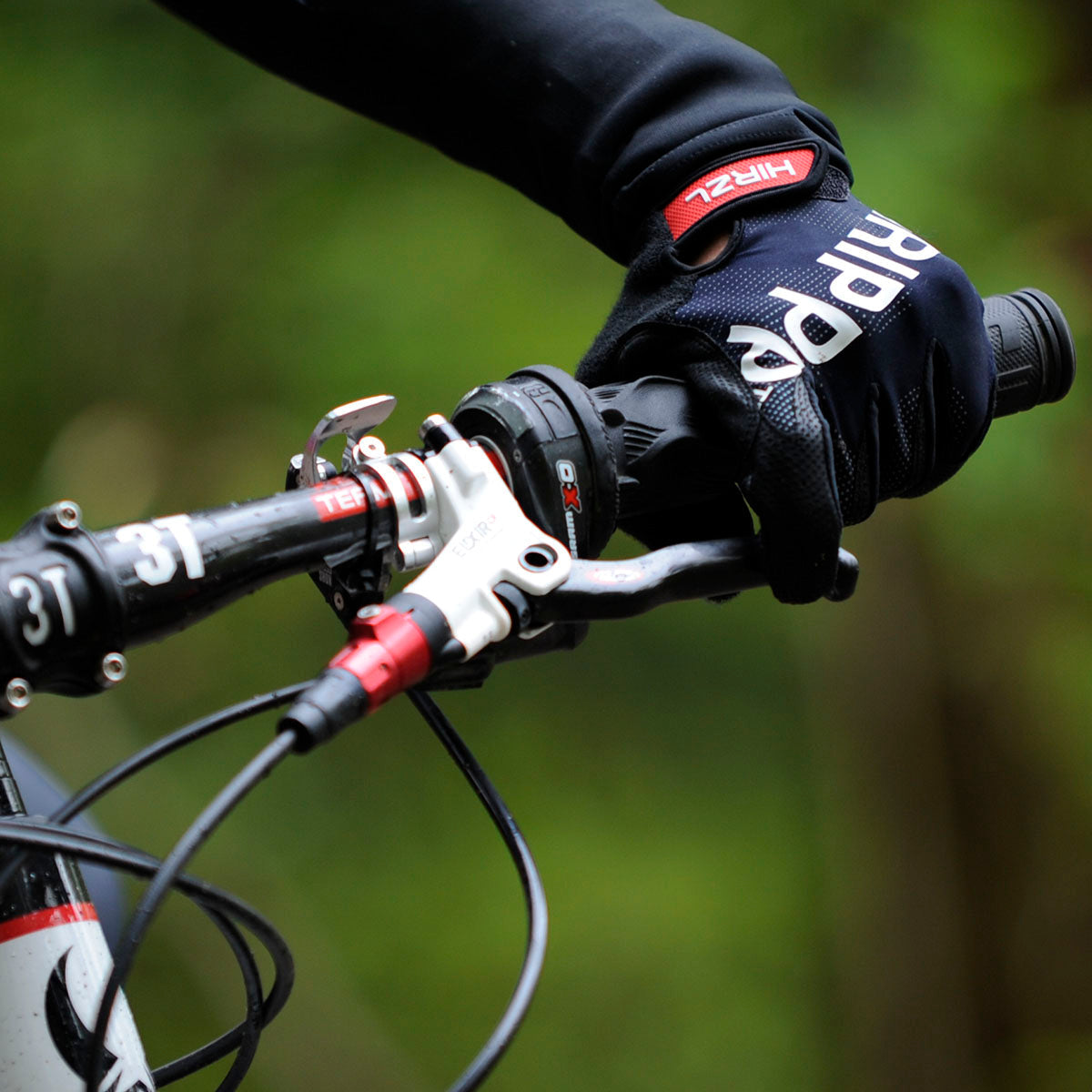 Guantes de bicicleta de cuero HIRZL Tour FF 1.0