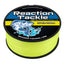 Reaction Tackle Braided Fishing Line - Hi-Vis Yellow