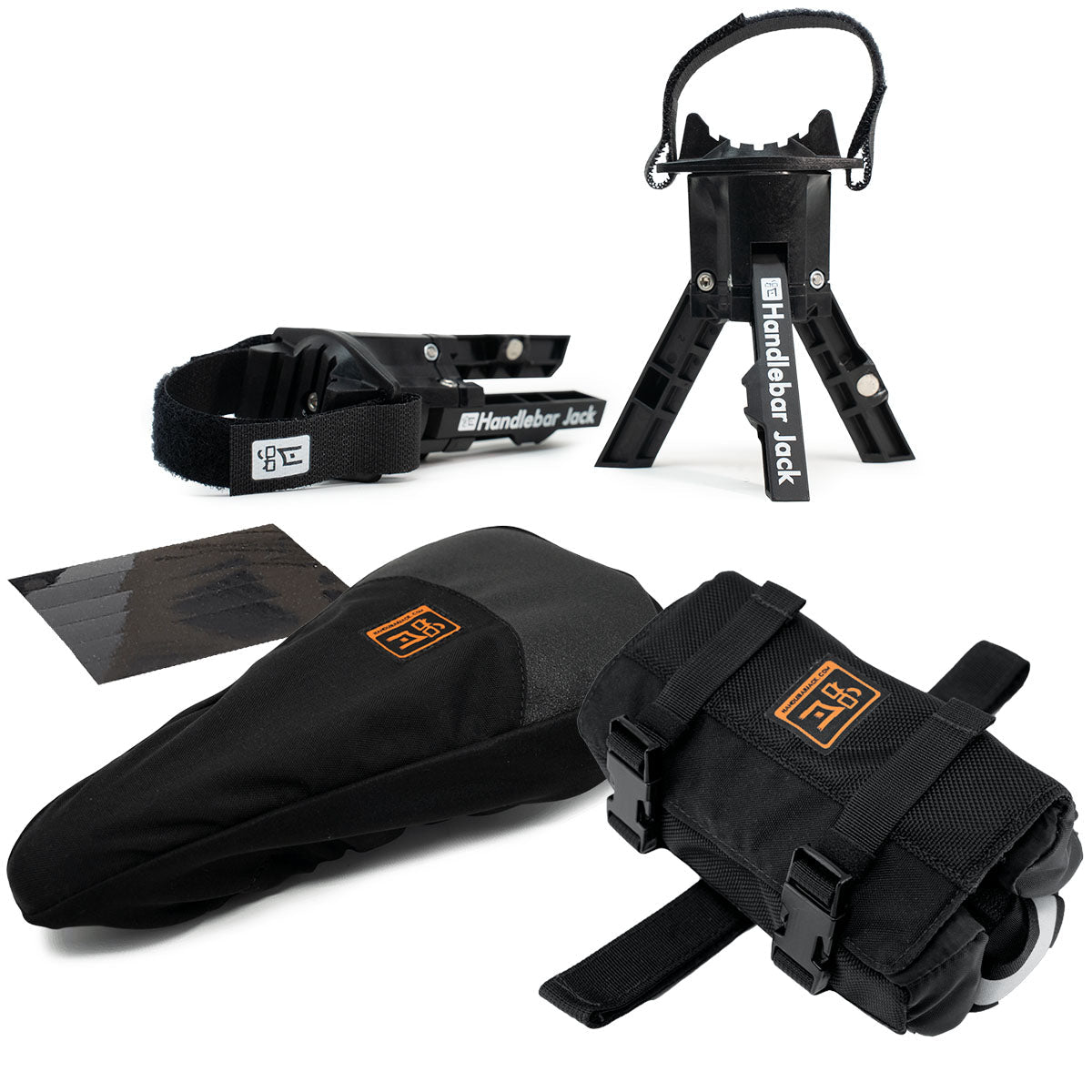 Handlebar Jack - The Original Handlebar Jack V3 Mega Bundle with Saddle Jack and Tool Pack - Korvel