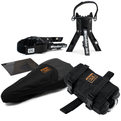 Handlebar Jack - The Original Handlebar Jack V3 Mega Bundle with Saddle Jack and Tool Pack - Korvel