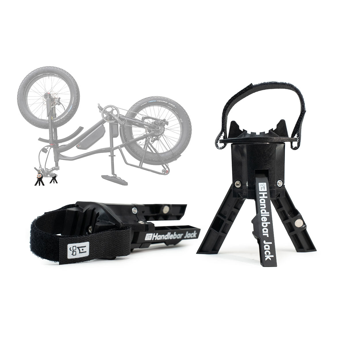 Handlebar Jack - The Original Handlebar Jack V3 Complete Bundle with Saddle Jack - Korvel