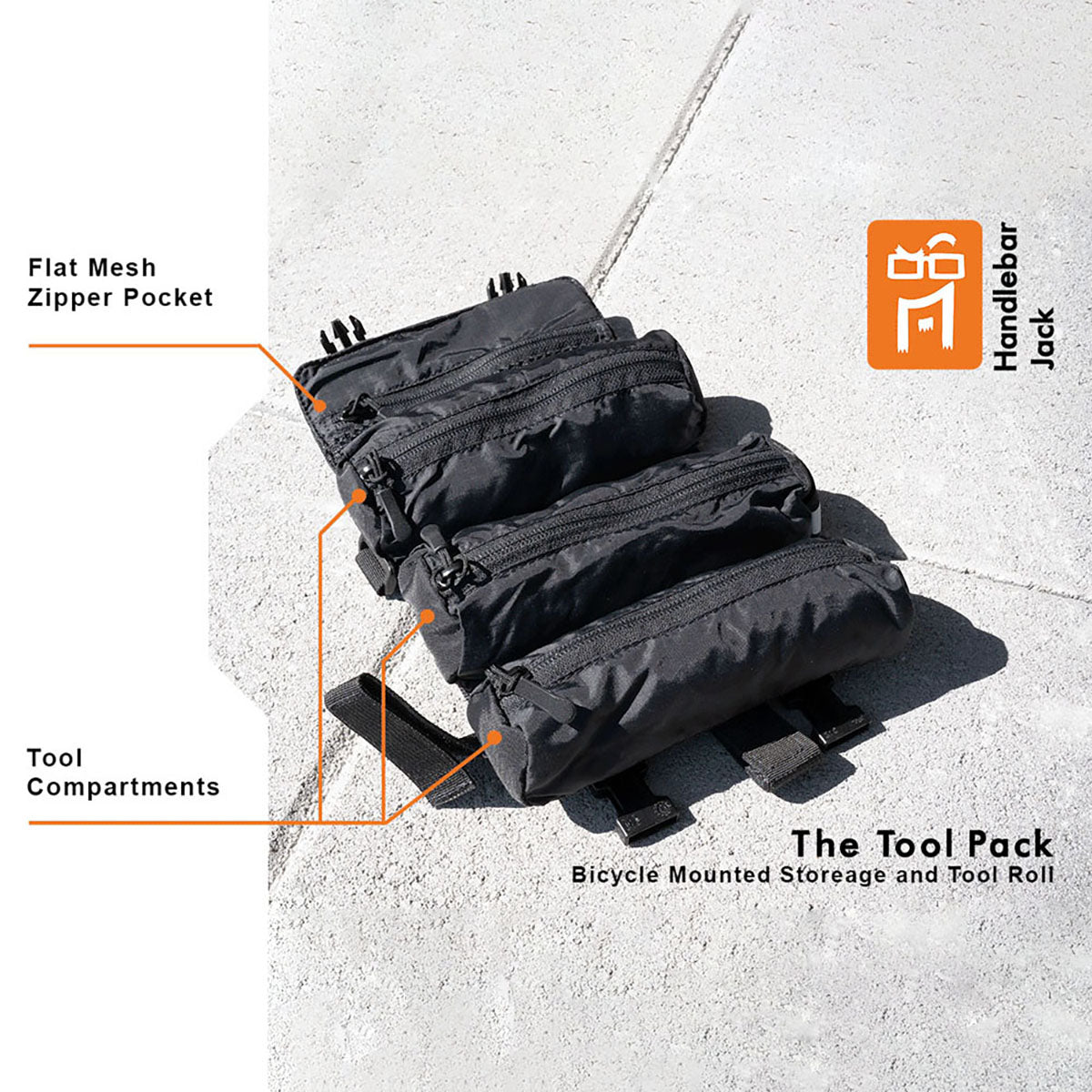 Handlebar Jack - Storage Bag - Tool Pack - Korvel