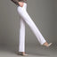 Pantalones de Oficina de Pierna Recta para Mujer YUEY