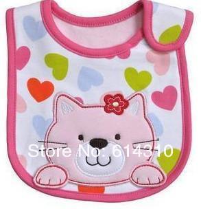 Stylish Unisex 3 PC Cotton Baby Bibs - Waterproof & Breathable