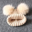 Charming Newborn Baby Winter Knit Hat with Pompom