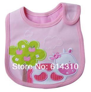 Stylish Unisex 3 PC Cotton Baby Bibs - Waterproof & Breathable