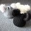 Charming Newborn Baby Winter Knit Hat with Pompom