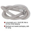 180cm CPAP Tube Tubing Universal Plastic Breathing Machine Accessories for Respiratory Ventilator Respirator Tubing Length - Korvel