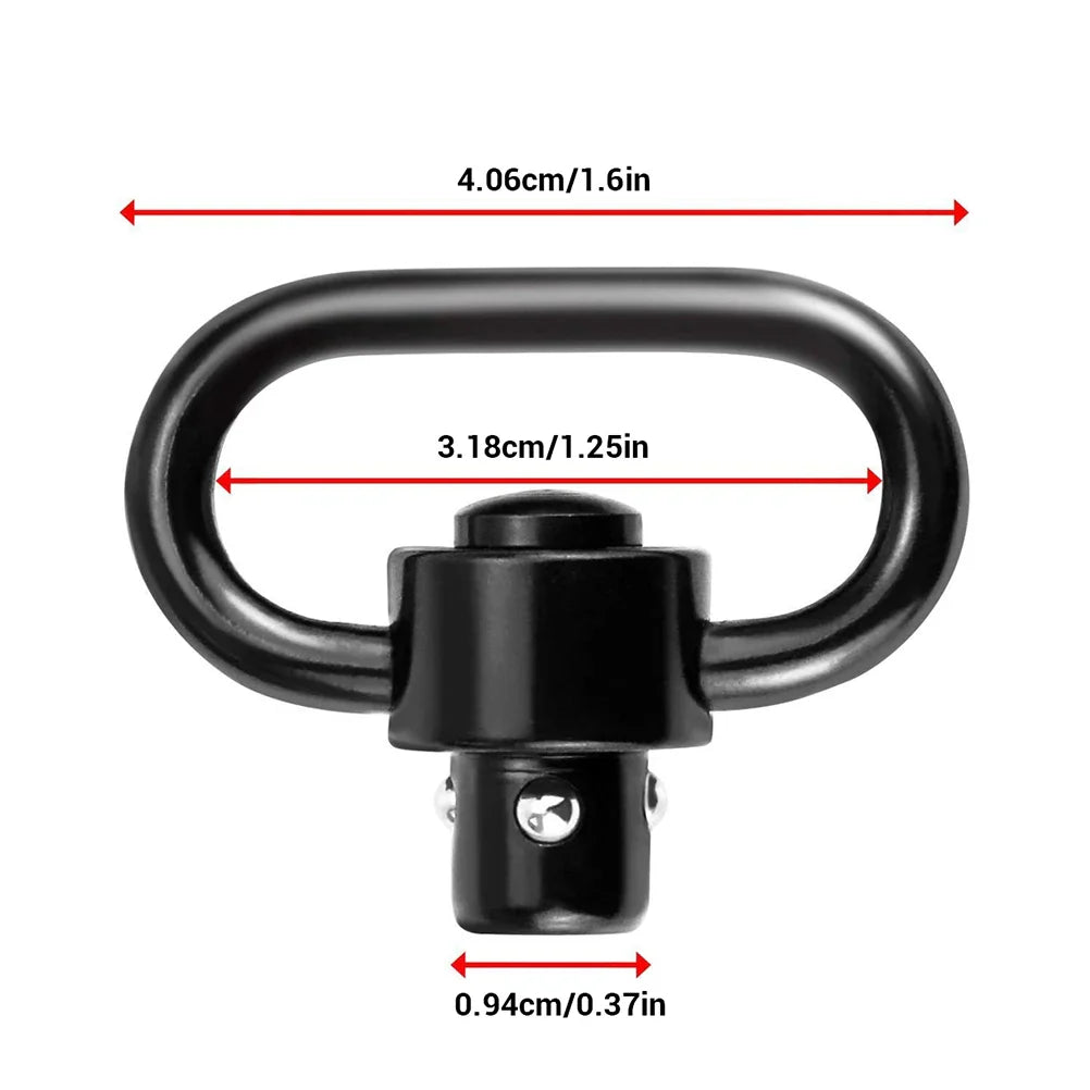 Quick Detach Sling Swivel Mount Ring - 2 Pack