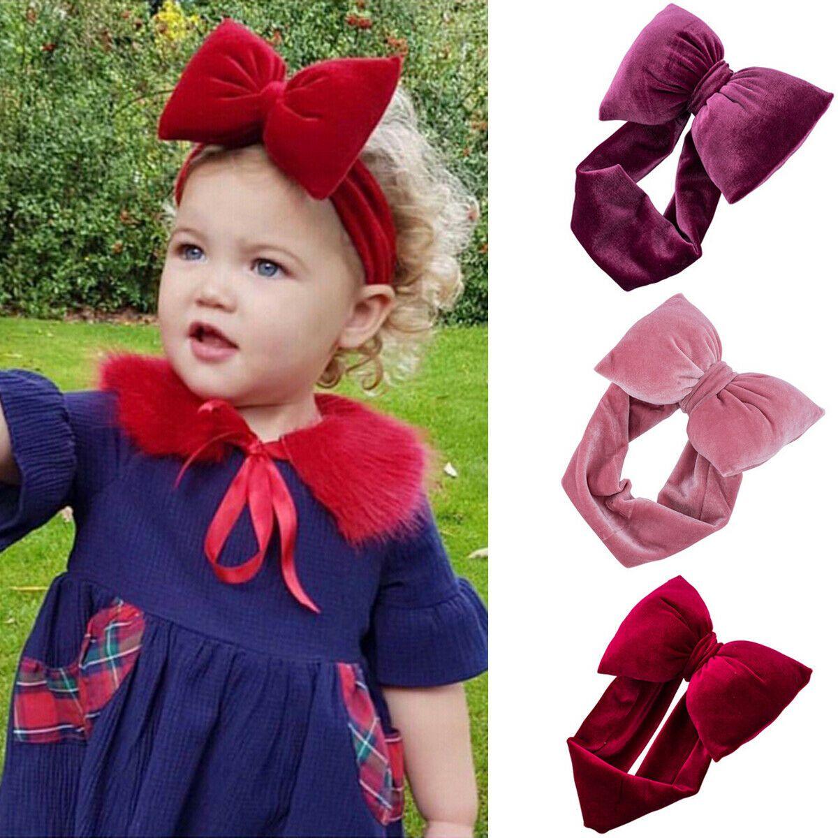 Bandeau Nœud Rétro Moderne de Luxe pour Enfants