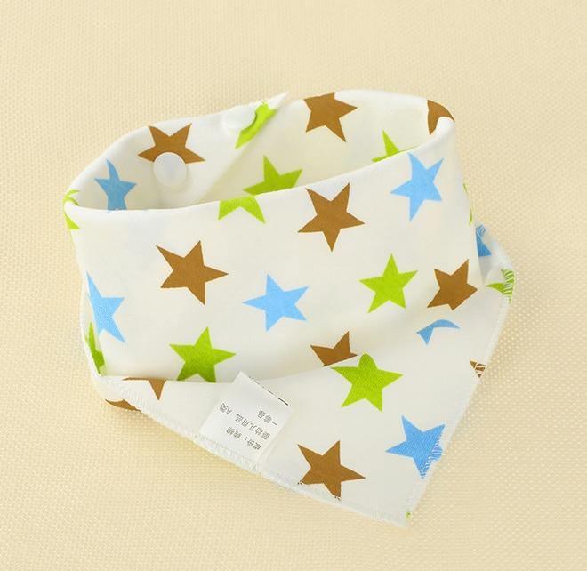 Baberos de Algodón Premium para Bebés - Ajustables y Súper Absorbentes