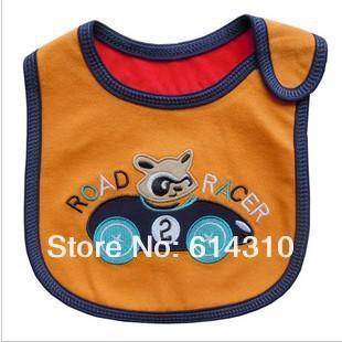 Stylish Unisex 3 PC Cotton Baby Bibs - Waterproof & Breathable