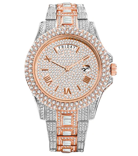 Relojes de Cristal de Lujo para Hombre - Elegancia Atemporal