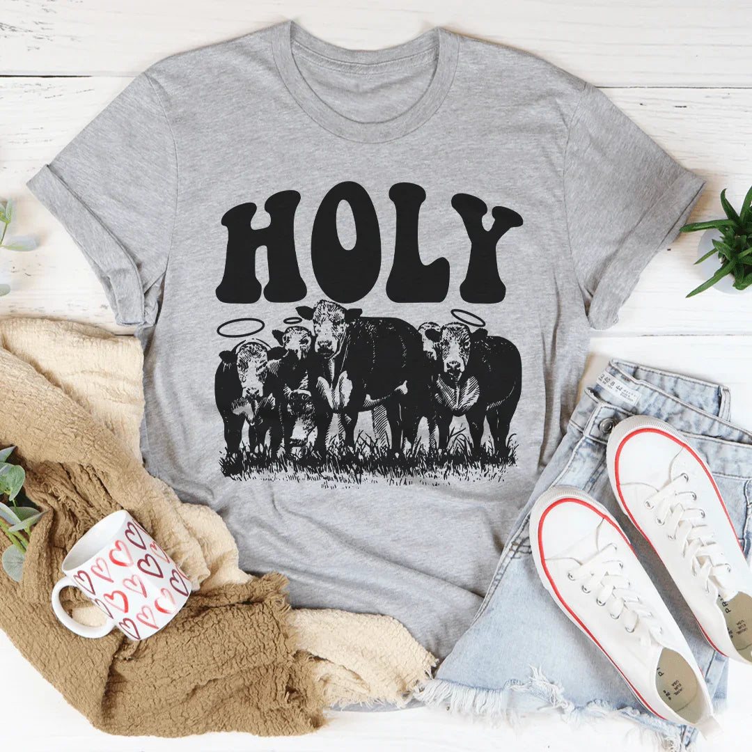 Holy Cow Tee - Premium Everyday Comfort