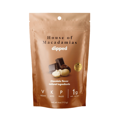 Chocolate Dipped Macadamia Nuts - 4oz x 6 Bags