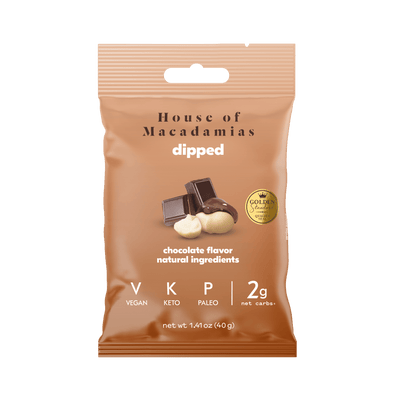 Chocolate Dipped Macadamia Nuts - 12 Bags