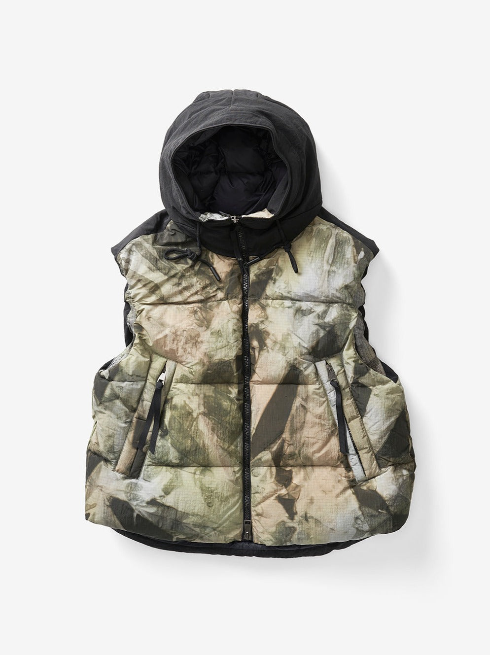 Gilet en duvet à capuche - Rekall Tie