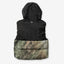 Hooded Down Vest - Rekall Tie