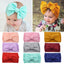 Stylish Big Bow Hair Accessories for Toddler Girls - Stretchy Turban Headbands - Korvel