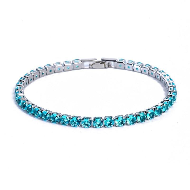 Elegant Cubic Zirconia Tennis Bracelet for Men and Women