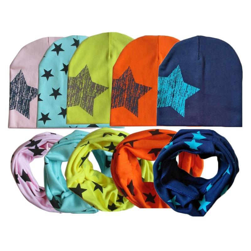 Ensemble élégant de bonnet et écharpe pour garçons et filles