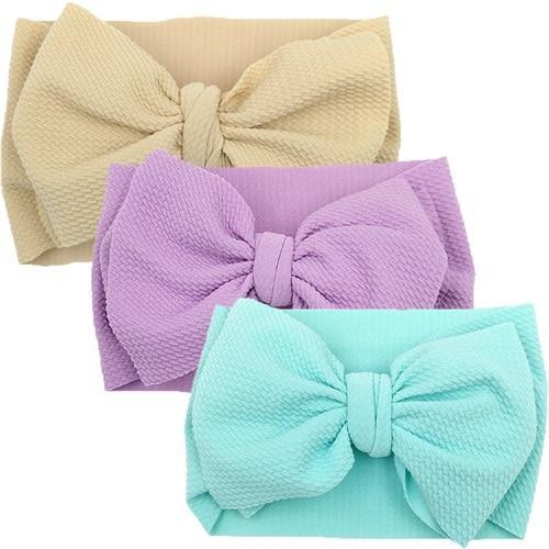 Ensemble de Turbans et Bandeaux Élégants pour Filles - 3 Pièces