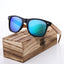 Gafas de sol de bambú polarizadas hechas a mano de lujo