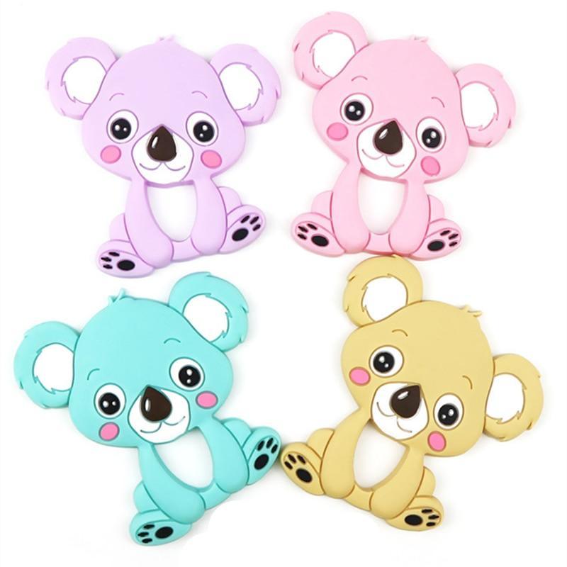 Unique Baby Koala Silicone Teether - Food Grade Soft Chew Toy
