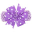 Modern Luxury Dot Bow Wide Headband for Girls