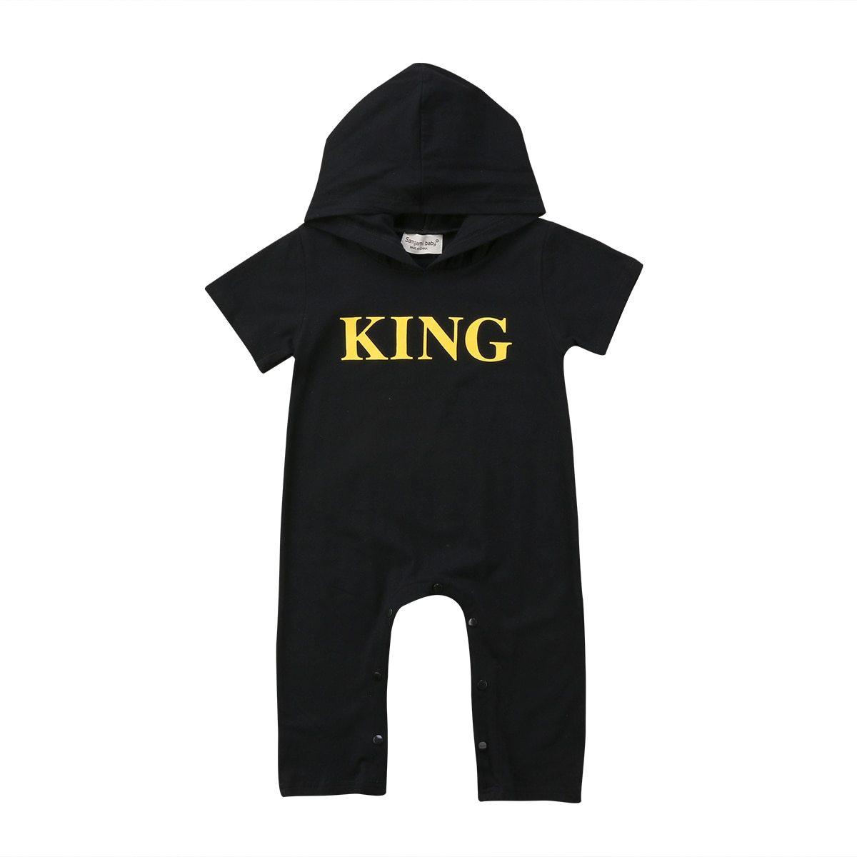 Jumpsuit de Algodón Premium para Bebé Niño con Capucha