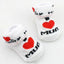 Chaussettes pour bébés en coton doux antidérapantes pour nouveau-nés et tout-petits